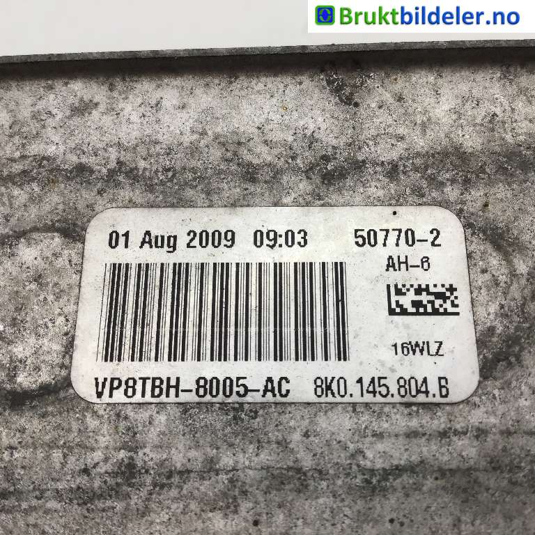 Radiator (automat gir) til Audi A4 2007-2014 (Type IV) (B8) (B8) (AUDI|8K0 145 804 B|VP8TBH-8005-AC|)