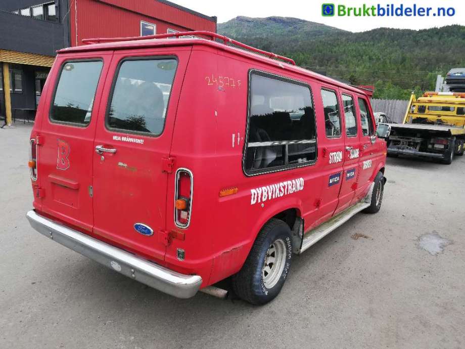 Dør høyre bak varebil til Ford Econoline, 1992-->>  (FORD (US)|)