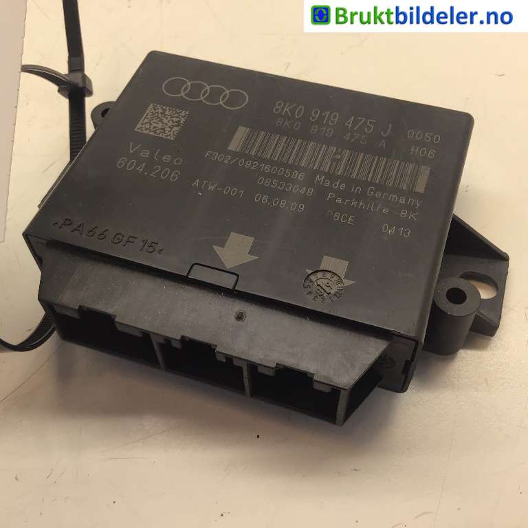 Styreenhet parkering til Audi A4, 2007-2014 (Type IV) (B8) (B8) (AUDI|8K0 919 475 J)