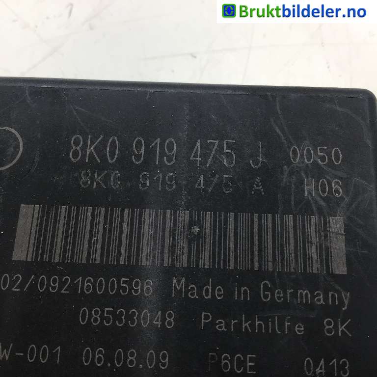 Styreenhet parkering til Audi A4 2007-2014 (Type IV) (B8) (B8) (AUDI|8K0 919 475 J|604.206|)