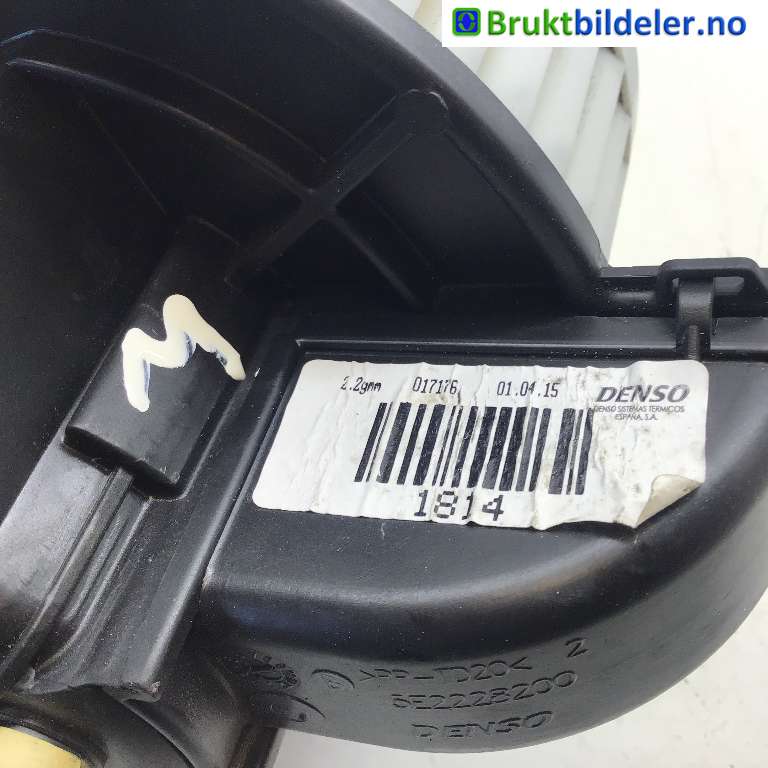 Varmeapparat motor til Peugeot Partner 2008-2015 (Type II, Fase 1)  (PEUGEOT|6441 AS|5E2228200|)