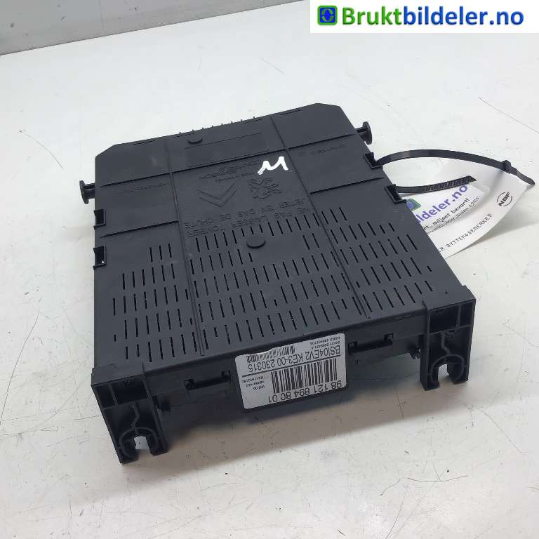 Styreenhet comfort (BCM) til Peugeot Partner 2008-2015 (Type II, Fase 1)  (PEUGEOT|9812189480|04EV2 KE3-00|)