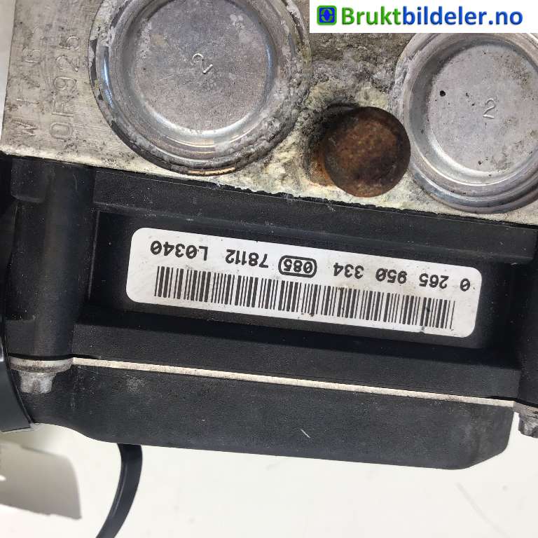 ABS sentral til Citroën Jumper 2007-2013 (Type III, Fase 1)  (CITROEN|4542 H0|0 265 950 334|00517250980)