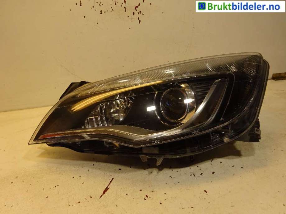 Frontlykt venstre xenon til Opel Astra J, 2010-2015  (OPEL|13374517)