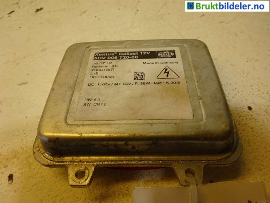 Styreenhet xenon/ballast til Opel Astra J, 2010-2015  (OPEL|)