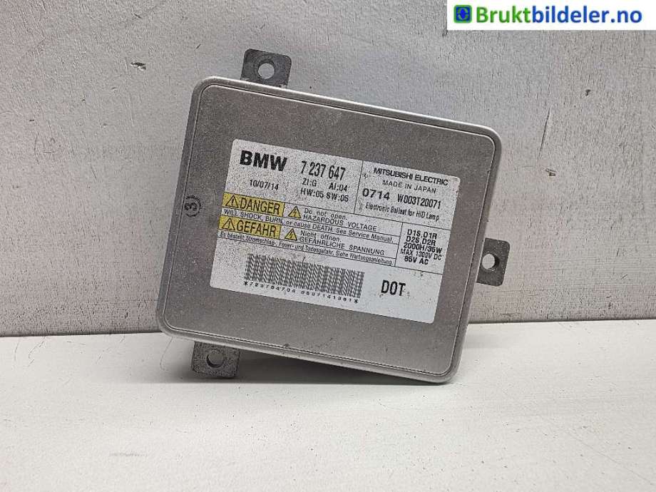 Styreenhet xenon/ballast til BMW 3-Serie 2005-2011 (E90/E91/E92/E93) (E90/E91/E92/E93) (BMW|7 237 647|)
