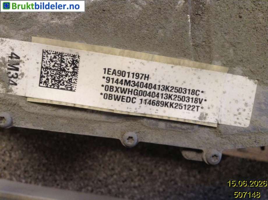 Motor elbil bak til VW ID.3 2020-->> (VOLKSWAGEN|1EA 901 197 H|EDCA|)