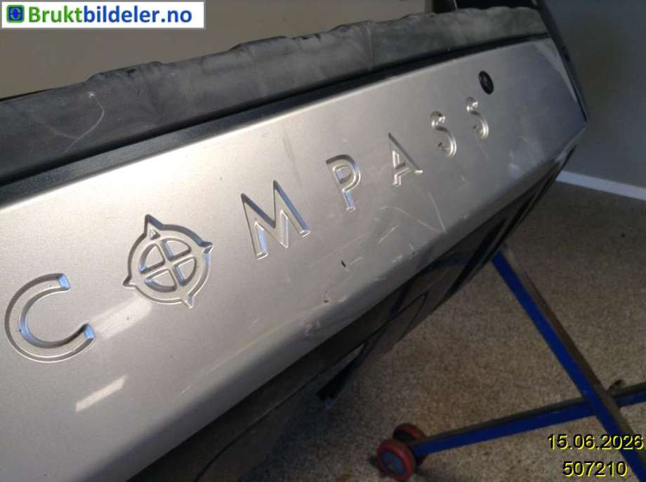 Støtfanger bak til Jeep Compass 2007-2009 (Type I, Fase 1)  (JEEP|)