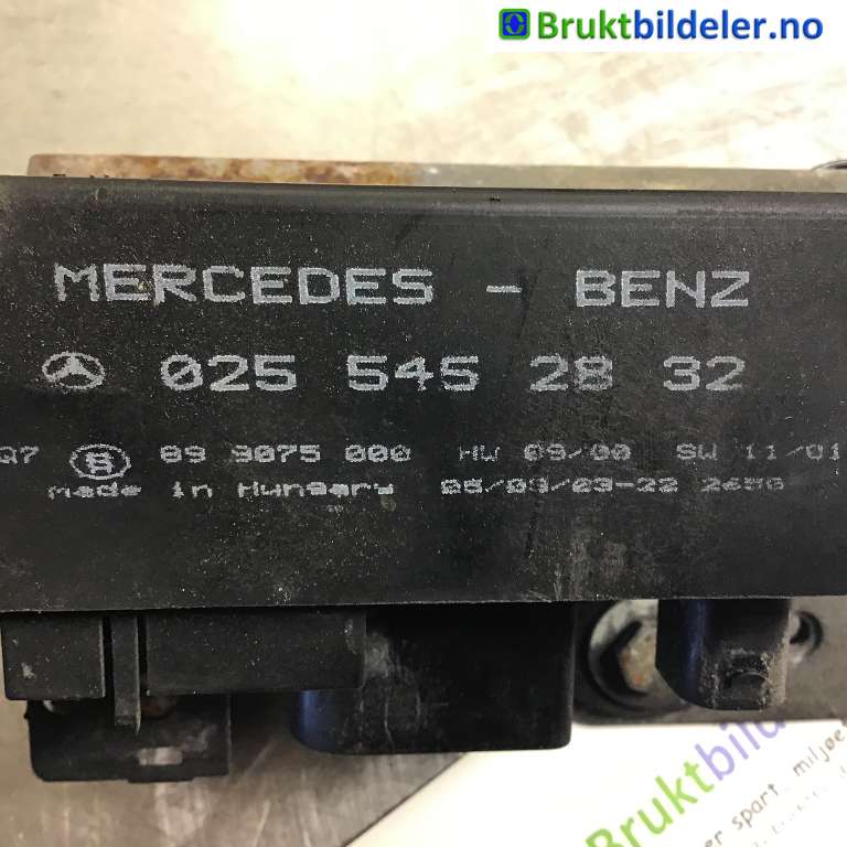 Rele gløde til Mercedes Vito/Viano 1996-2003 (W638) (W638) (MERCEDES|025 545 28 32|)