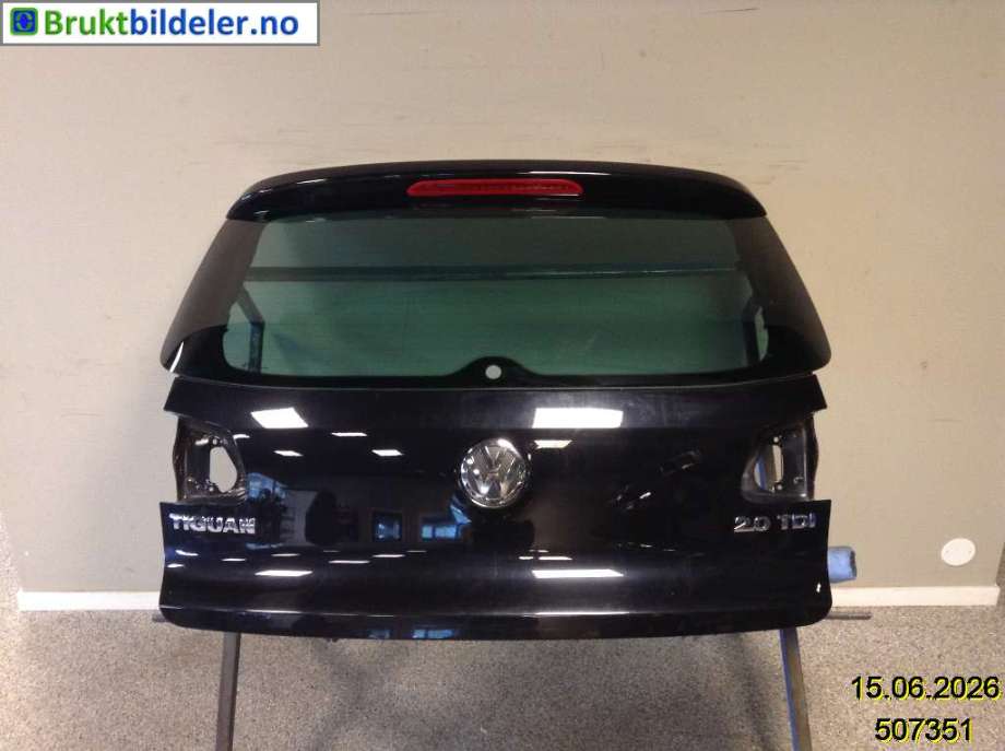 Bakluke til VW Tiguan, 2007-2011 (Type I, Fase 1)  (VOLKSWAGEN|5N0 827 025 G)