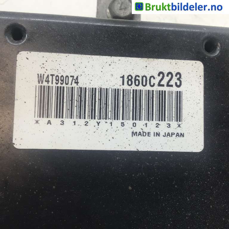 Styreenhet diverse til Mitsubishi Outlander 2012-2015 (Type III, Fase 1)  (MITSUBISHI|1860C223|W4T99074|)