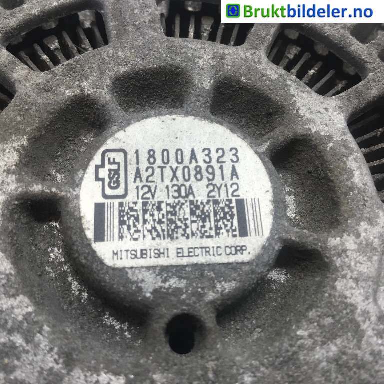 Dynamo til Mitsubishi Outlander 2012-2015 (Type III, Fase 1)  (MITSUBISHI|1800A323|A2TX0891A|)