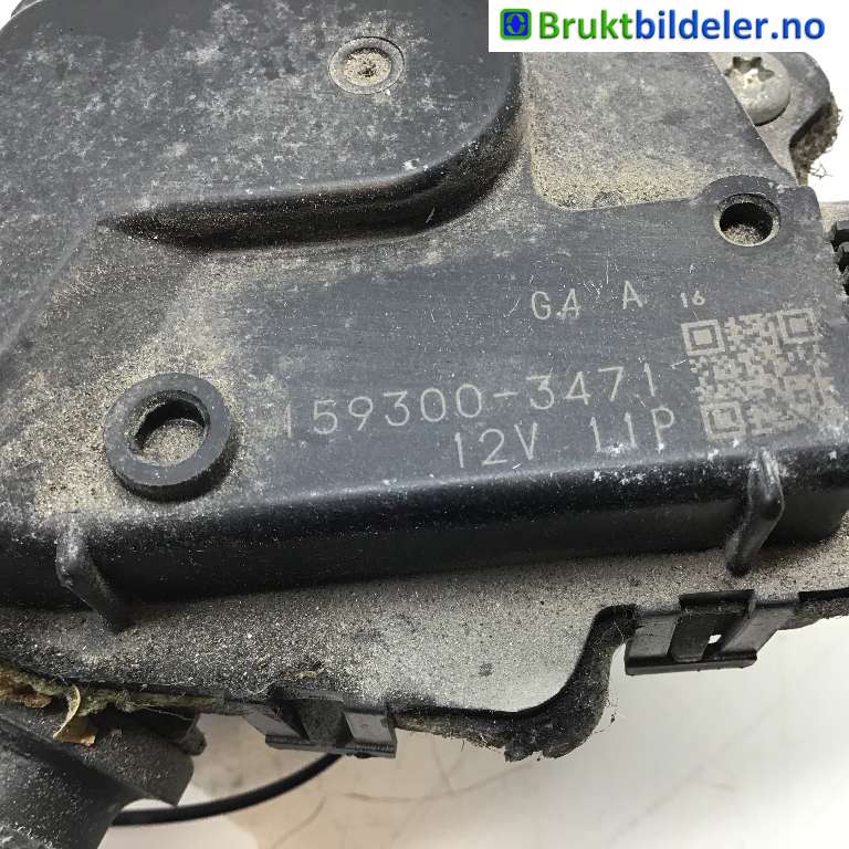 Viskermotor frontrute til Mitsubishi Outlander 2012-2015 (Type III, Fase 1)  (MITSUBISHI|8250A609|159300-3471|)