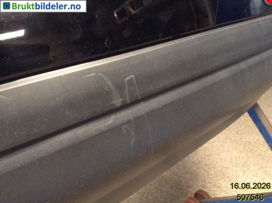 Støtfanger bak til Mitsubishi Outlander 2012-2015 (Type III, Fase 1)  (MITSUBISHI|)