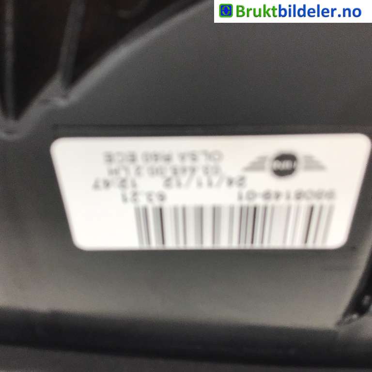 Baklykt venstre til Mini Countryman 2010-2016 (R60) (R60) (MINI|63 21 9 808 149|03.445.00.2|9808149-01)