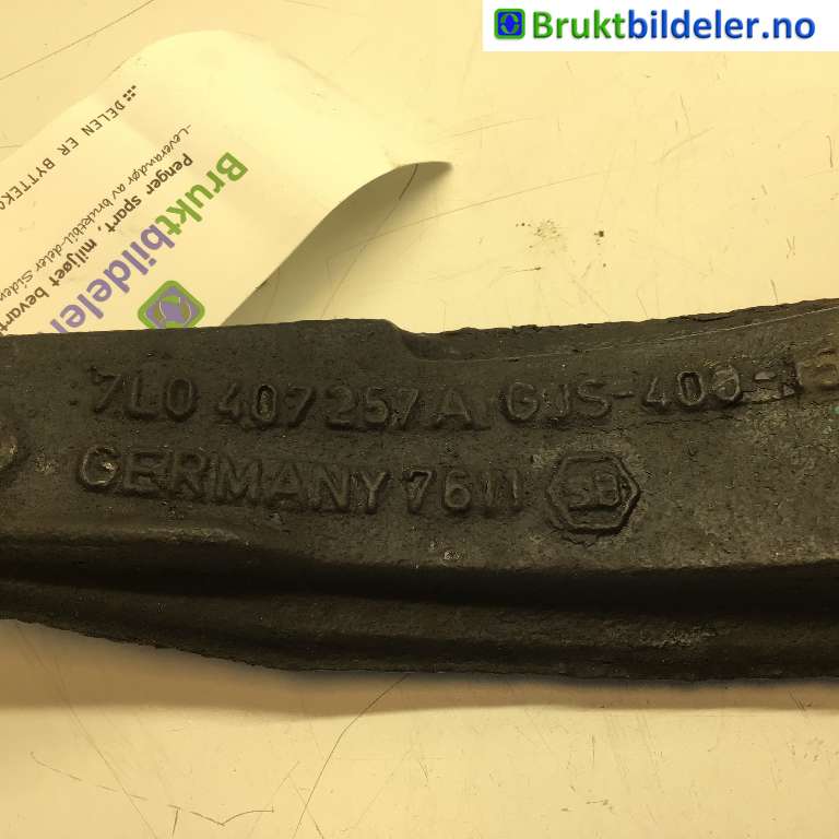 Hjulspindel venstre foran til Audi Q7 2006-2010 (Type I, Fase 1)  (AUDI|7L8 407 257 A|)