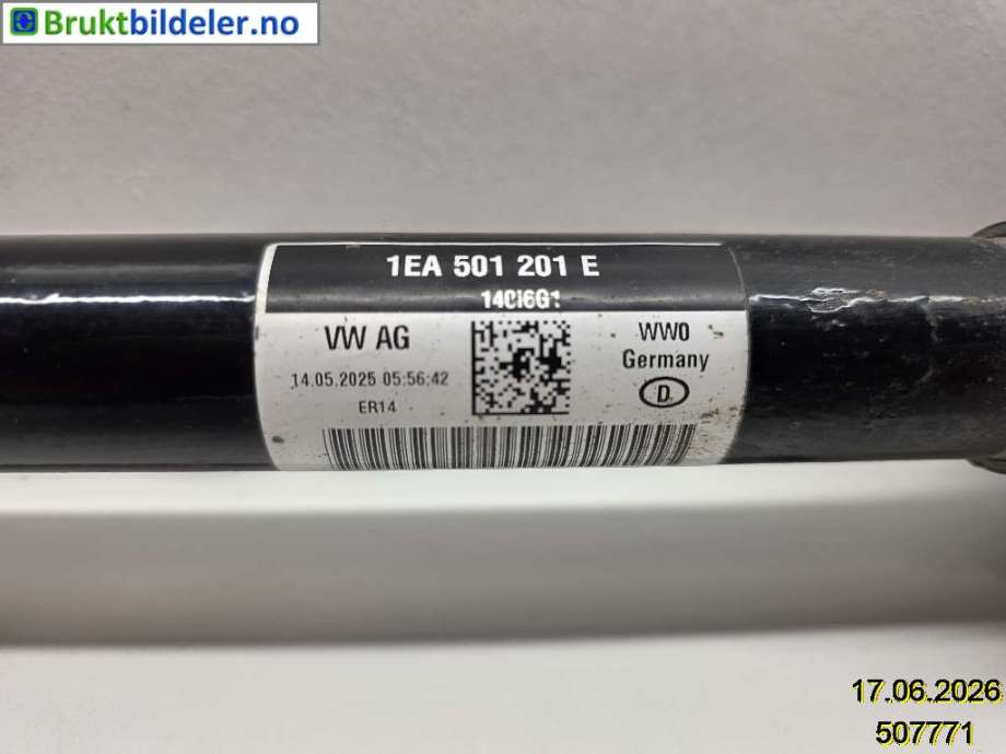 Drivaksel venstre bak, elbil til VW ID.3 2020-->>  (VOLKSWAGEN||141I6G1)