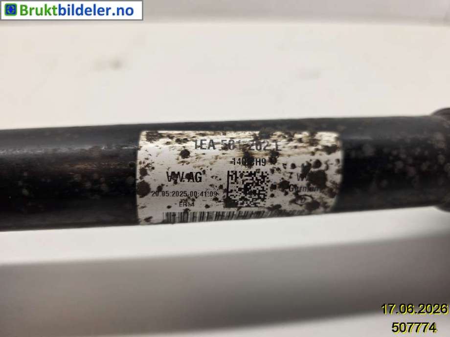 Drivaksel høyre bak, elbil til VW ID.3 2020-->>  (VOLKSWAGEN|1EA 501 202 E|)