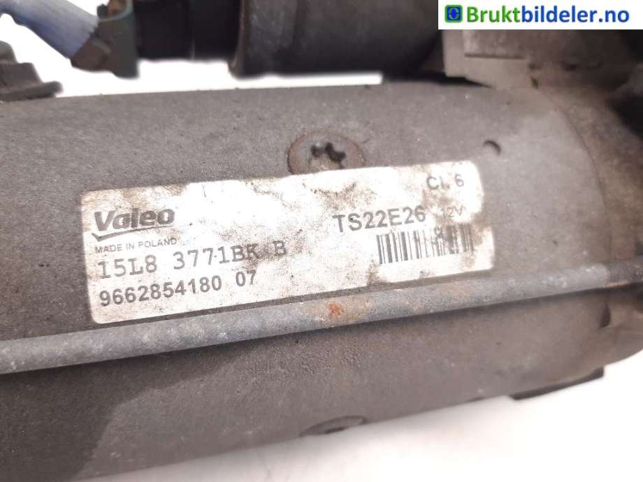 Starter diesel til Peugeot Partner 2019-->> (Type III)  (PEUGEOT|5802 AE|TS22E26|9662854180-07)