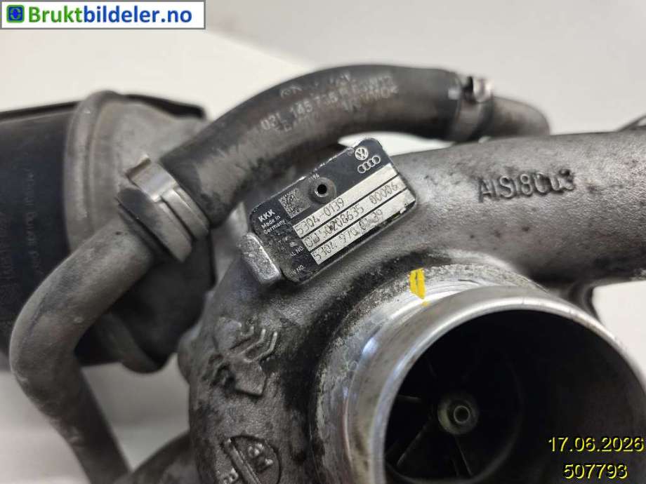 Turbo til VW Transporter / Caravelle 2009-2015 (Fase 2) (T5) (T5) (VOLKSWAGEN||5304 970 0139)