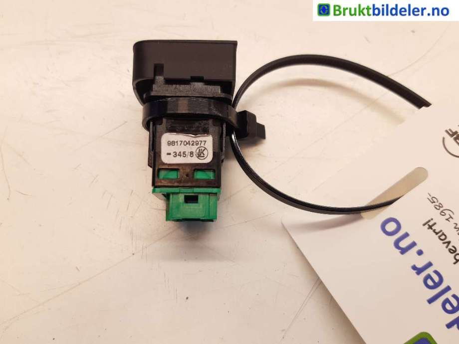 Bryter diverse til Peugeot Partner 2019-->> (Type III)  (PEUGEOT|9817042977|)