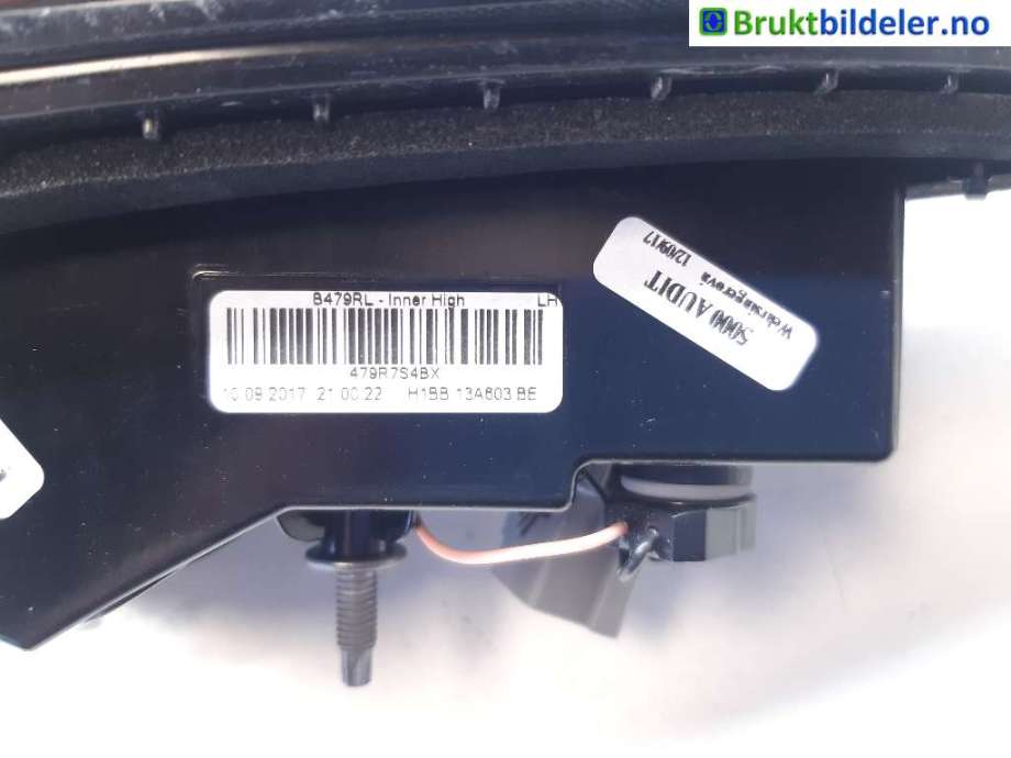 Baklykt venstre indre til Ford Fiesta 2017-->> (Type VII)  (FORD|H1BB-13A603-BE|)