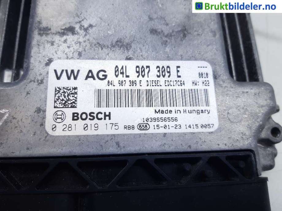Styreenhet motor til Seat Leon 2013-2020 (Type III)  (04L 907 309 F|0 281 019 175|)