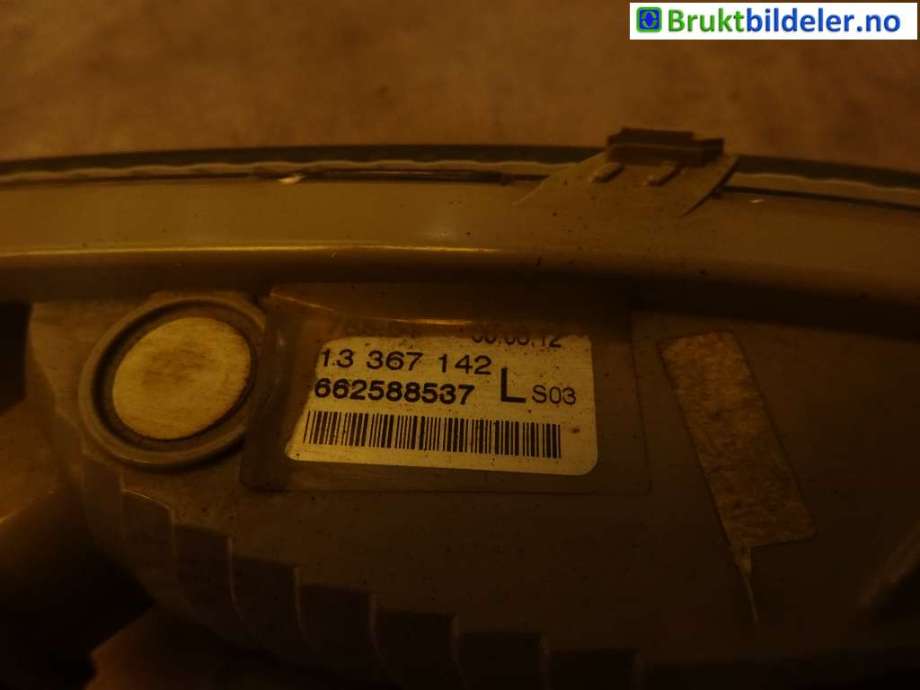 Blinklykt venstre til Opel Astra J 2010-2015  (OPEL|13367142|)