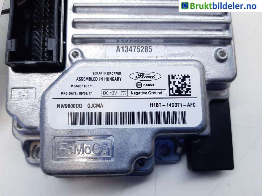 Styreenhet DAB til Ford Fiesta 2017-->> (Type VII) (FORD|H1BT-14G371-AFC|A13475285|NW9800DQ)