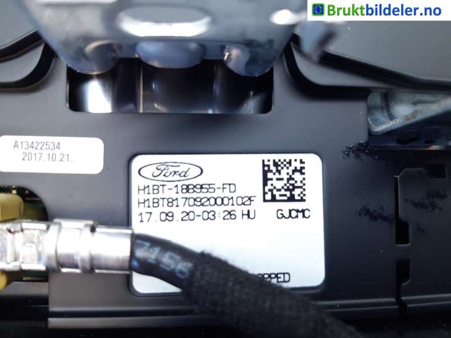 Instrument kjørecomputer til Ford Fiesta 2017-->> (Type VII)  (FORD|H1BT-188955-FD|A13422534|H1BT817092000102F)