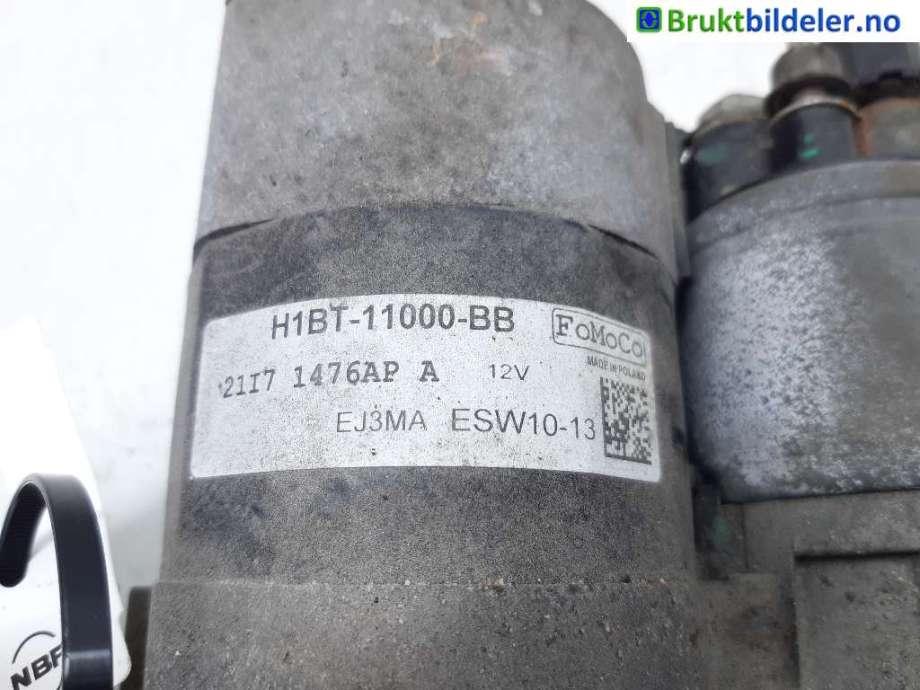 Starter til Ford Fiesta 2017-->> (Type VII)  (FORD|H1BT-11000-BB|2117 1476AP|EJ3MA ESW10-13)