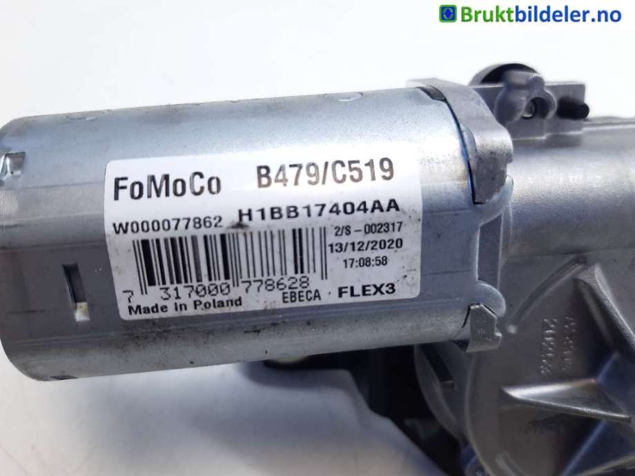 Viskermotor bakrute til Ford Fiesta 2017-->> (Type VII)  (FORD|H1BB-17404-AA|W000077862|B479/C519)