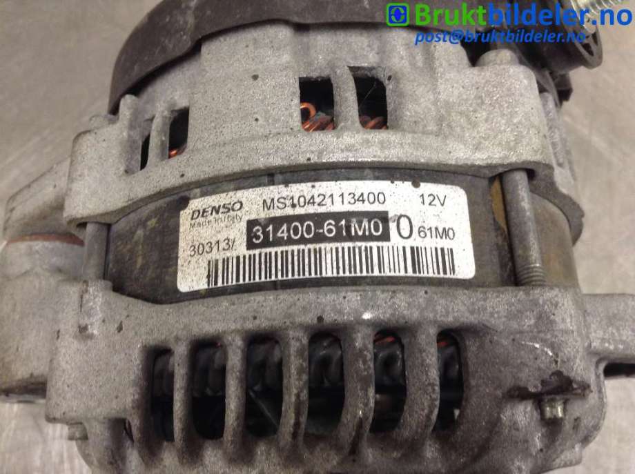 Dynamo til Suzuki SX4 2009-2013 (Type I, Fase 2)  (SUZUKI|31400-61M00|MS1042113400|)