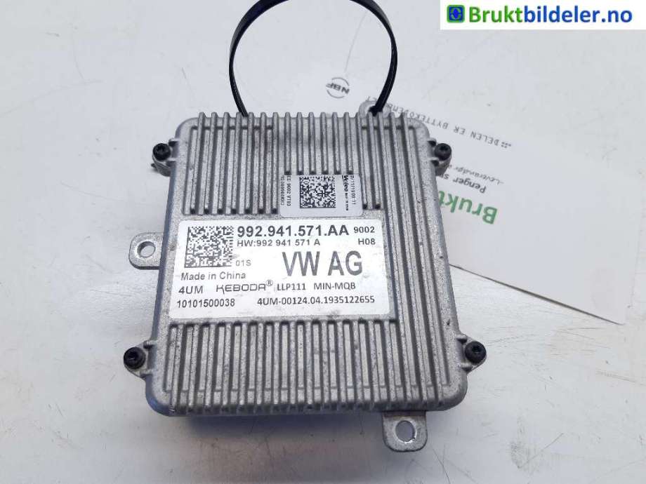 Styreenhet xenon/ballast til VW Transporter / Caravelle 2019-->> (T6.1) (T6.1) (VOLKSWAGEN|992 941 571 AA|10101500038|)