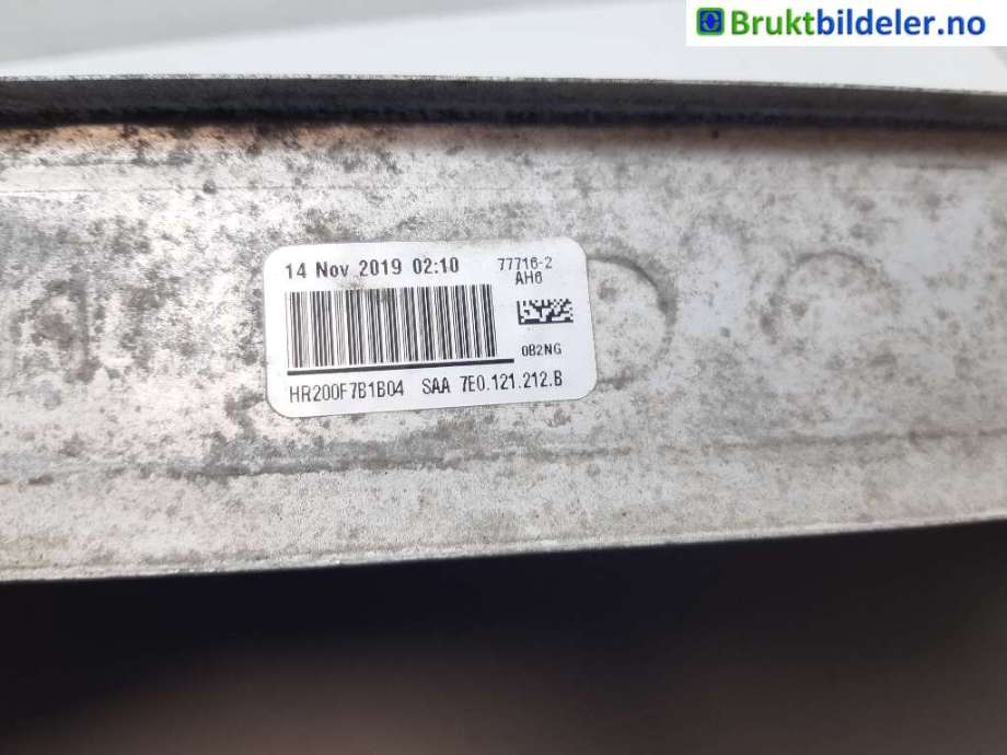 Radiator (automat gir) til VW Transporter / Caravelle 2019-->> (T6.1) (T6.1) (VOLKSWAGEN|7E0 121 212 B|HR200F7B1B04|)
