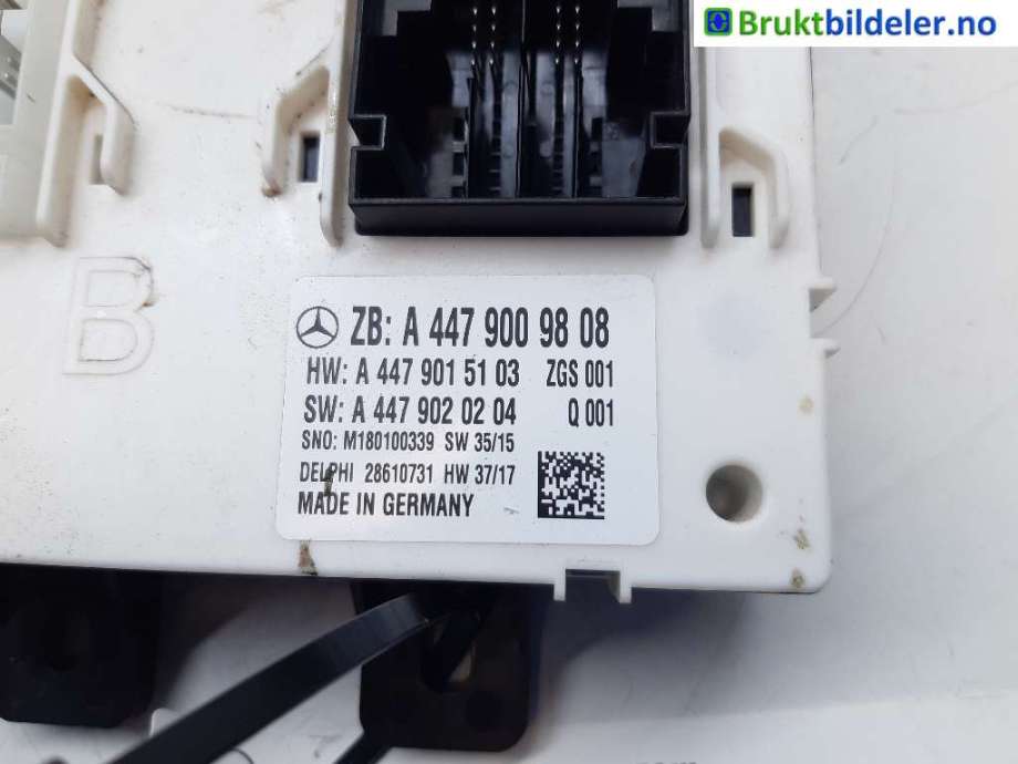 Styreenhet diverse til Mercedes Vito 2014-->> (W447) (W447) (MERCEDES|A 447 900 98 08|)