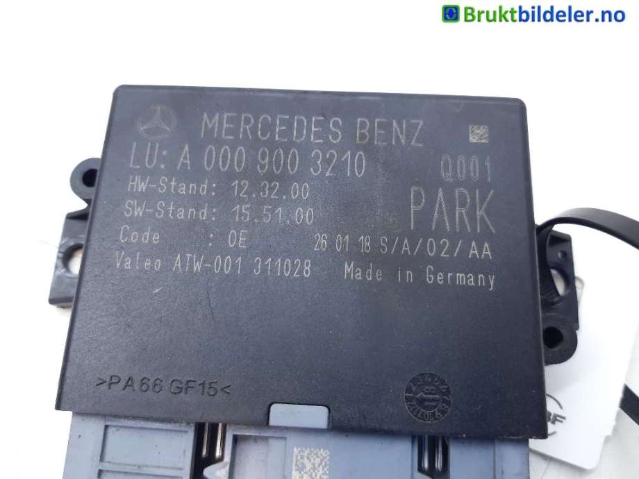 Styreenhet parkering til Mercedes Vito 2014-->> (W447) (W447) (MERCEDES|A 000 900 32 10|ATW-001 311028|)