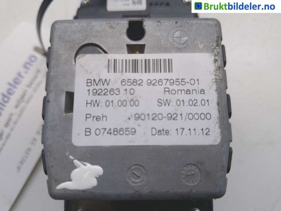 Bryter diverse til BMW 3-Serie 2012-2018 (F30/F31/F34) (F30/F31/F34) (BMW|6582 9 267 955-01|192263 10|)