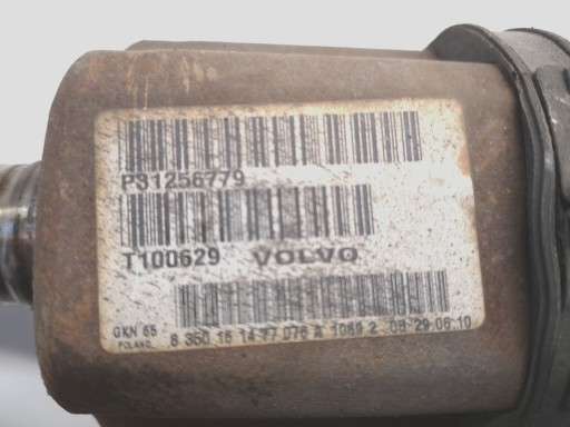 Drivaksel venstre foran til Volvo S60 2010-2014 (Type II, Fase 1)  (VOLVO|36011298|T100629|31256779)