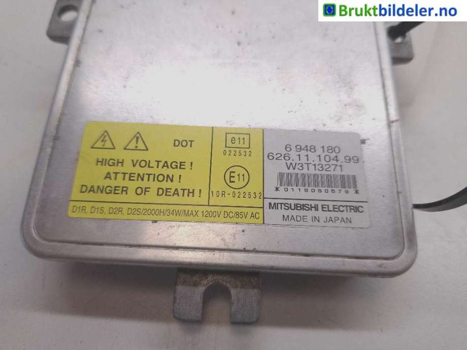 Styreenhet xenon/ballast til Volvo XC70, 2008-2013 (Type II, Fase 1) (VOLVO|6948180)