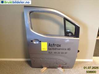 Dør høyre 2dørs til Peugeot Partner,   (PEUGEOT|98 229 142 80)
