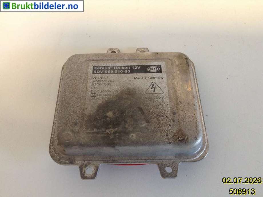 Styreenhet xenon/ballast til Mercedes Vito/Viano 2010-2014 (Fase 2) (W639) (W639) (MERCEDES||5DV 009 610-00)