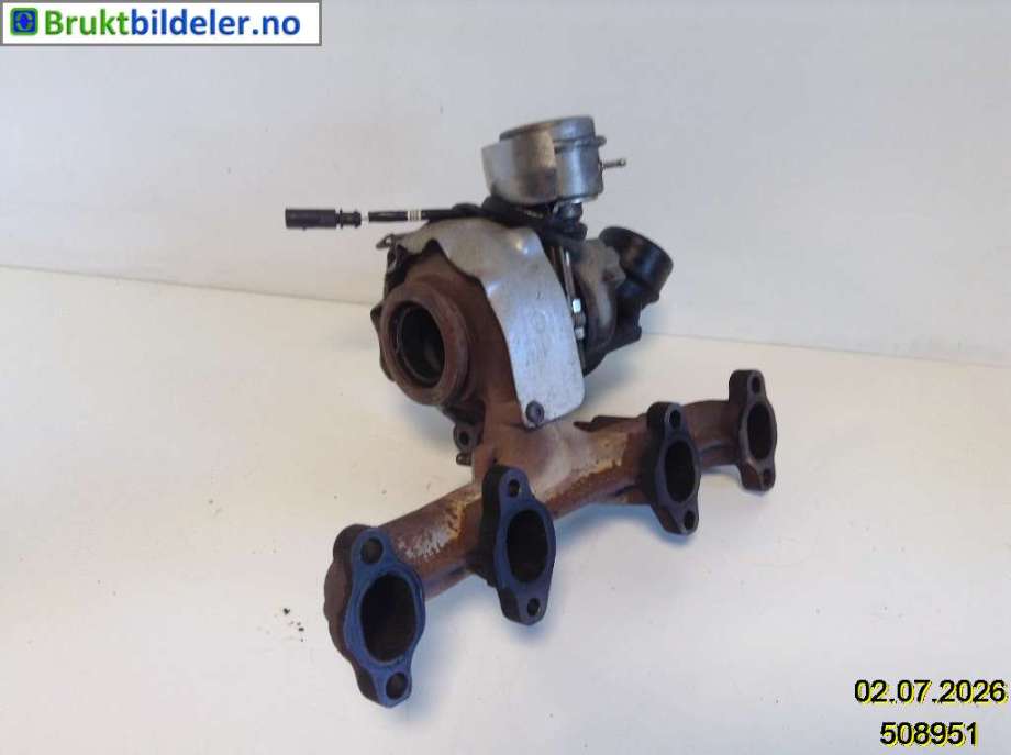 Turbo til VW Touran 2007-2010 (Type I, Fase 2)  (VOLKSWAGEN|03G 253 014 M|BV39A-0072|)