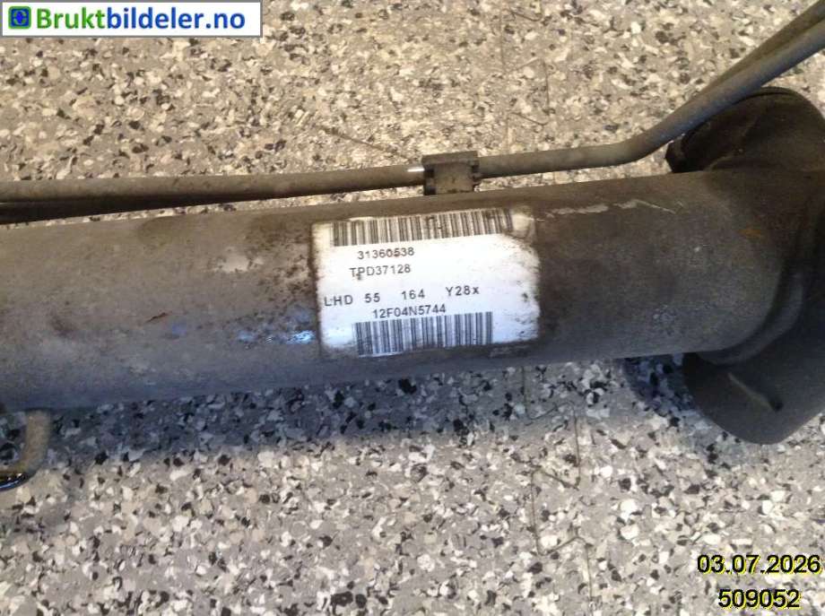 Tannstang til Volvo XC70 2008-2013 (Type II, Fase 1)  (VOLVO|31360538|12F04N5744|)