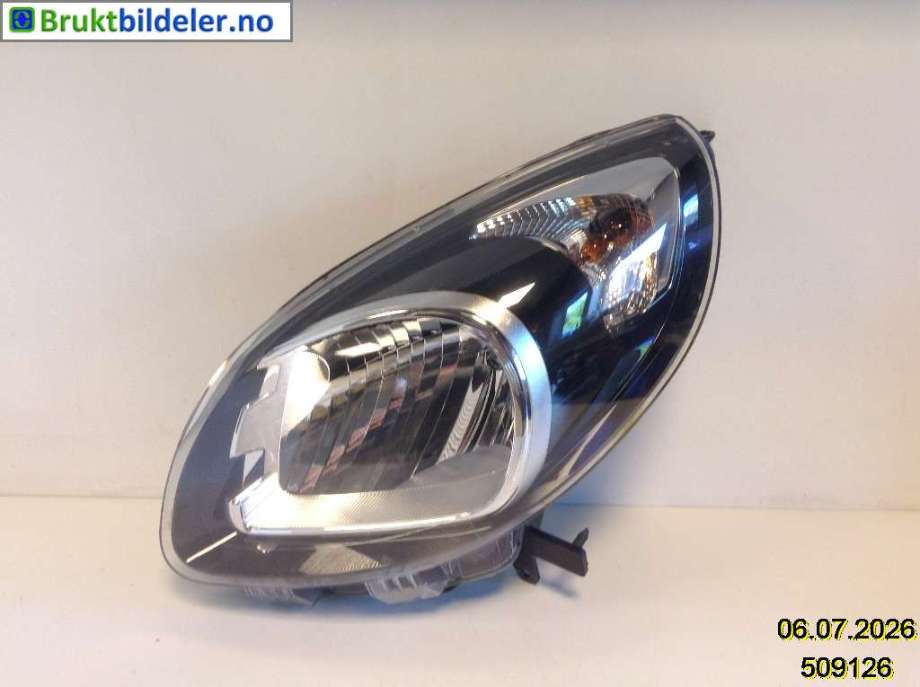 Frontlykt venstre halogen til Renault Kangoo, 2008-2021 (Type II) (RENAULT|260601525R)