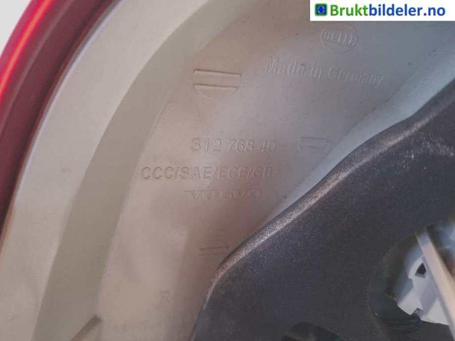 Baklykt høyre til Volvo XC70, 2008-2013 (Type II, Fase 1) (VOLVO|31276840)