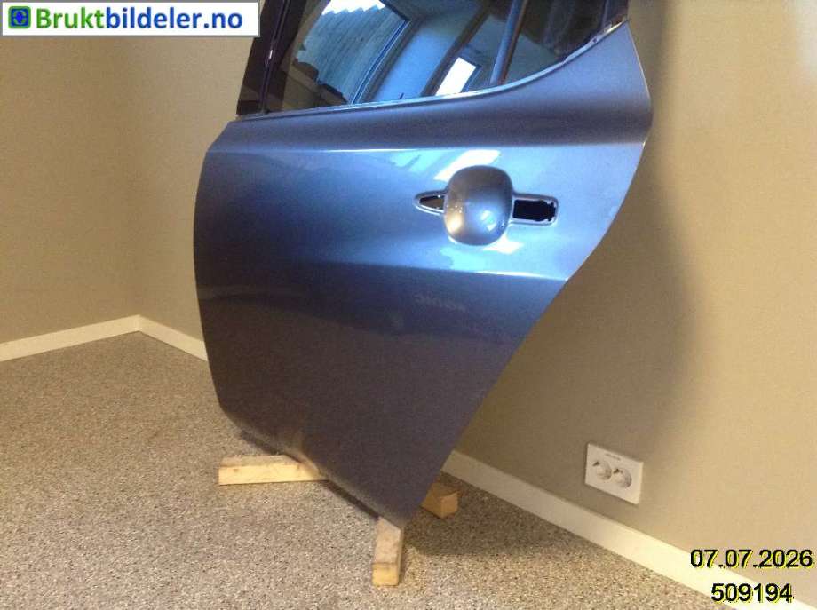 Dør venstre bak til Nissan Leaf 2018-->> (Type II) (NISSAN|H21015SLMB|)