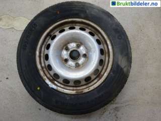 Hjulsett stål sommer til VW Caddy,   (VOLKSWAGEN|DYNAMO|6JX15 ET47 5X112|2K0 601 027 B)