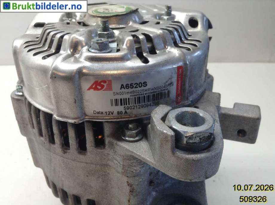 Dynamo til Toyota iQ 2009-2014  (TOYOTA||A6520S)