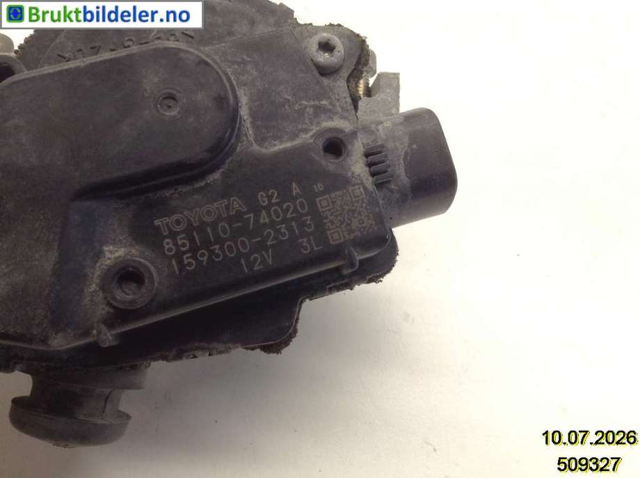 Viskermotor frontrute til Toyota iQ 2009-2014 (TOYOTA|85110-74020|159300-2313|)